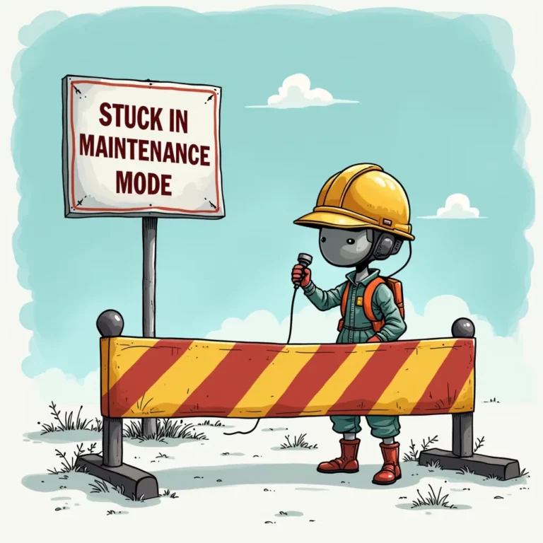 WordPress – Stuck in maintenance mode